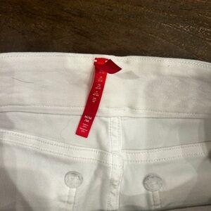 White SPANX shorts